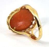 Feminine 14k Cameo Ring