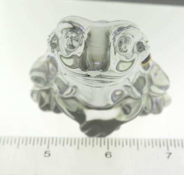 Bohemia Crystal Frog Miniature Sculpture
