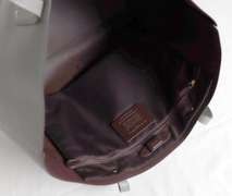 Designer Pre owned Coach Calf Leather Tote