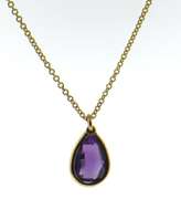 Gorgeous 18kt Pear Amethyst Set Necklace