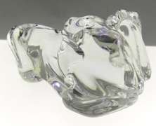 Bohemia Crystal Frog Miniature Sculpture