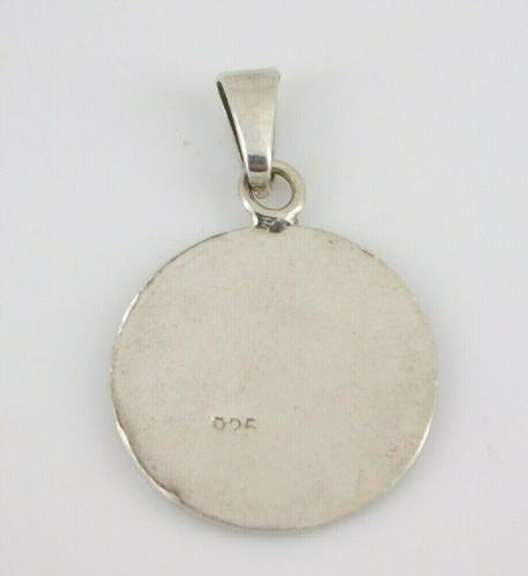 Sterling Silver Mayan Calendar Pendant
