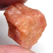 Unique 12.01ct pinkish orange uncut Tourmaline