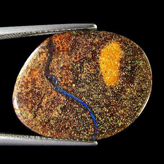 Highly figurative 12.21ct Australian Boulder Opal