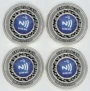 4 Special NFC Chip Verified 1 oz. Pure Silver Rounds