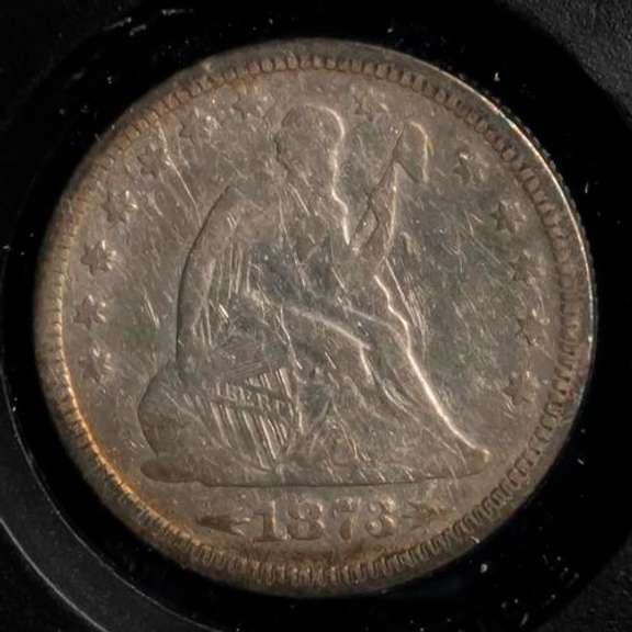 1873 Seated Quarter