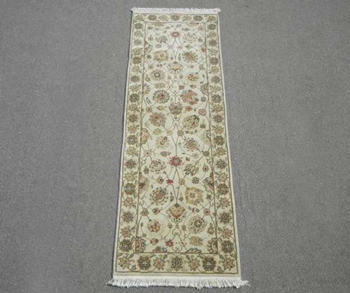 Handmade Wool/Silk Tabriz Design 2.0x6.0