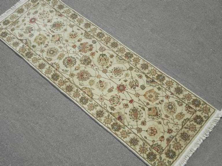 Handmade Wool/Silk Tabriz Design 2.0x6.0