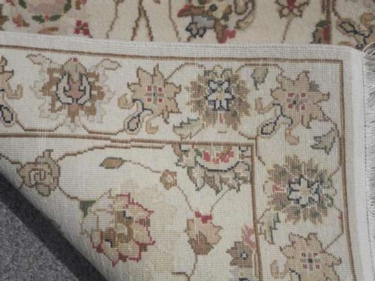 Handmade Wool/Silk Tabriz Design 2.0x6.0