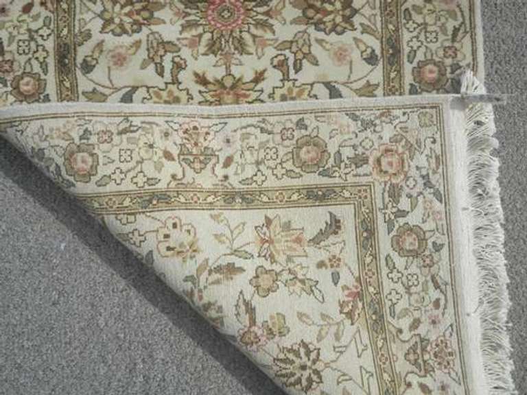 Handmade Wool/Silk Tabriz Design 2.3x8.0