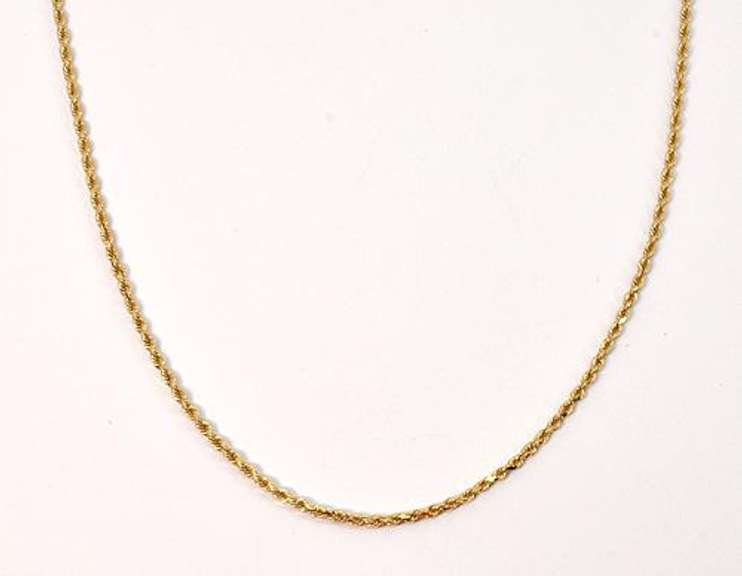 Always Popular 20 Inch Rope Necklace