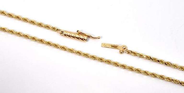 Always Popular 20 Inch Rope Necklace