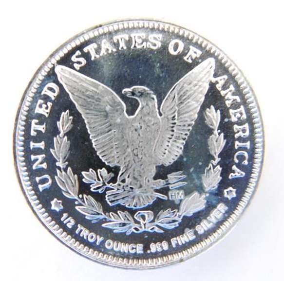 1/2 Troy Ounce .999 Fine Silver Coin