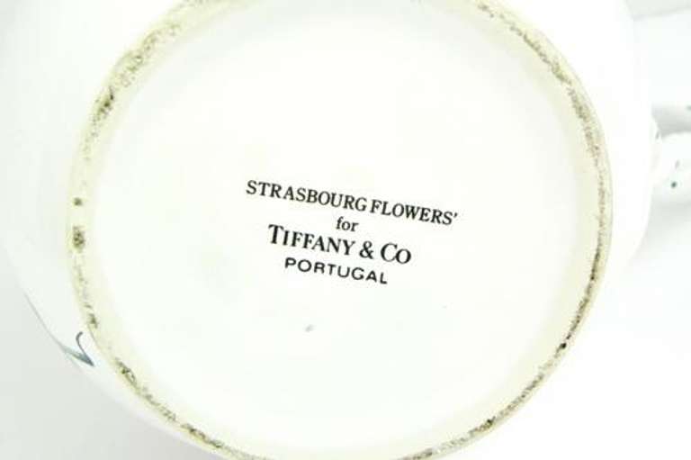 Tiffany & Co. Strasbourg Flowers Large Pitcher