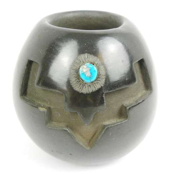 1990's Annette Ortega Native American Pottery Bowl