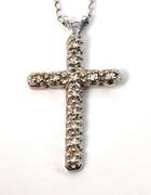 Feminine Diamond Cross