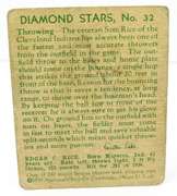 Sam Rice, Indians 1935 National Chicle Baseball Card