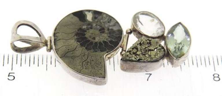Sterling Silver Gemstone Pendant