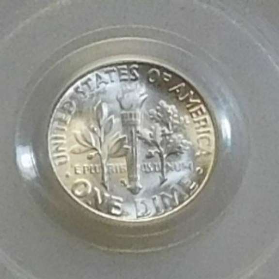 1951-S Silver Roosevelt Dime PCGS MS-66 Full Bands. Th