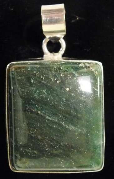 Silver and Natural Stone