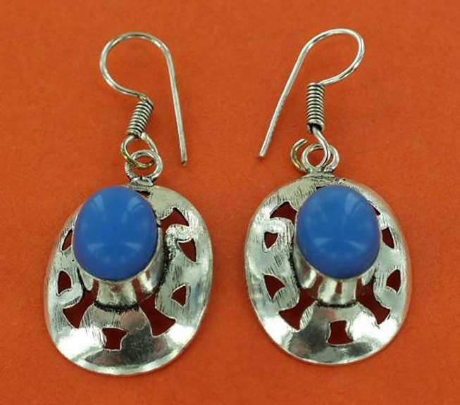 Silver and Natural Stone