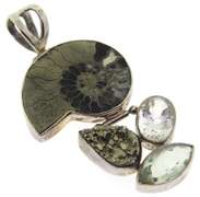 Sterling Silver Gemstone Pendant
