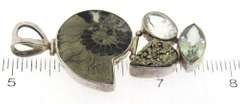 Sterling Silver Gemstone Pendant