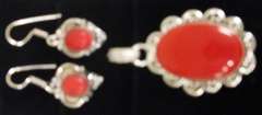 Silver and Natural Stone
