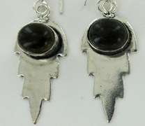 Silver and Natural Stone