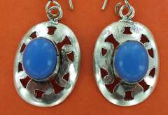 Silver and Natural Stone