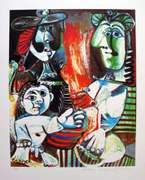 Pablo Picasso, Small Child With Two Women