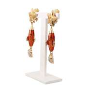 DOLCE & GABBANA ROCKET SHIP EARRINGS
