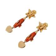 DOLCE & GABBANA ROCKET SHIP EARRINGS