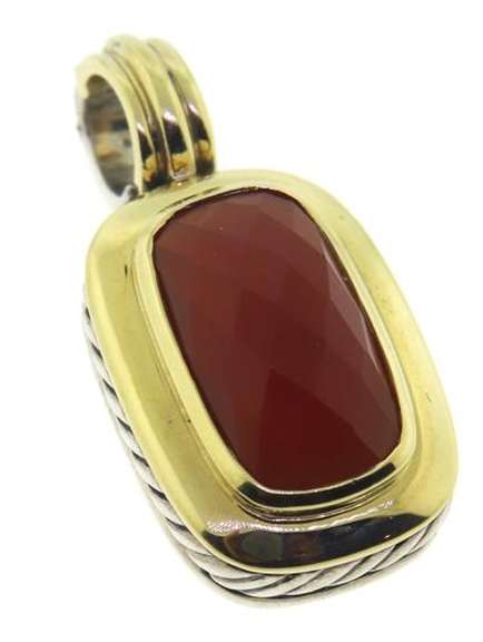 David Yurman Carnelian Pendant
