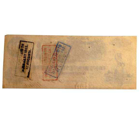 $100 Confederate States Note October 1 1862 Series T-40