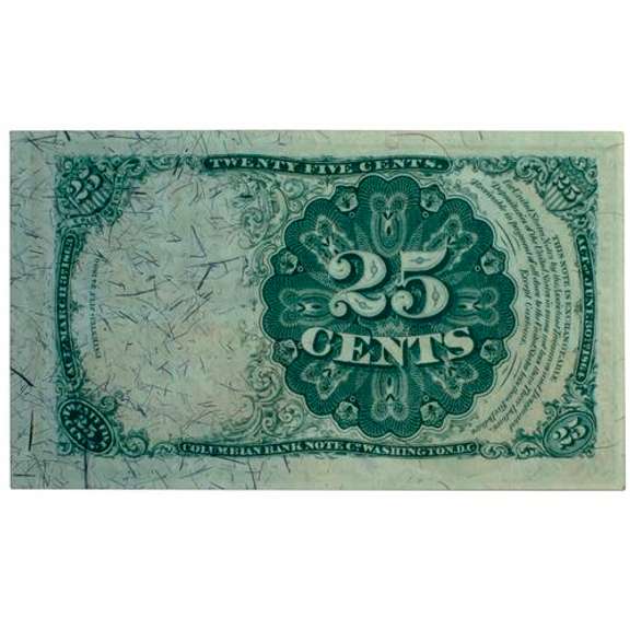 Choice Gem BU 5th Series 25 Cent Fractional Currency