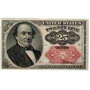 Choice Gem BU 5th Series 25 Cent Fractional Currency