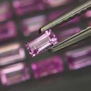 Rare HEATED ONLY 3.06ct pink Sapphire set