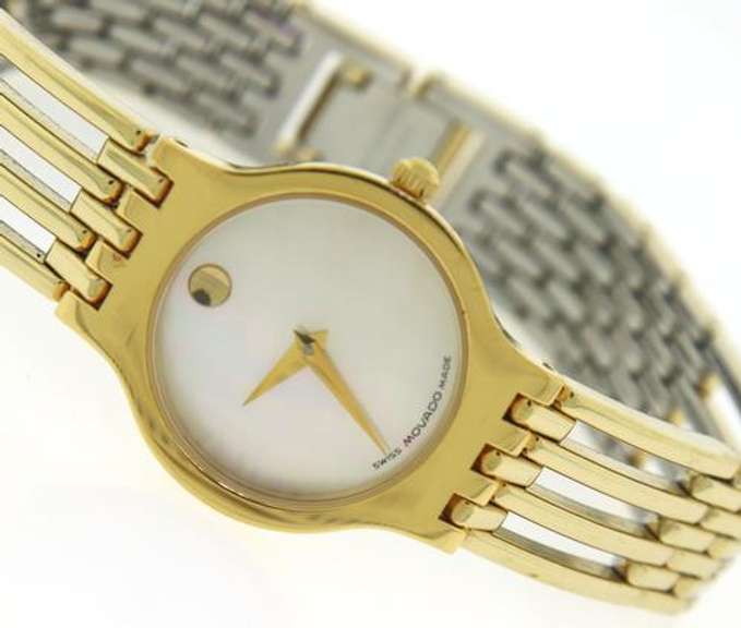 Movedo Esperanza White Mop Dial Watch