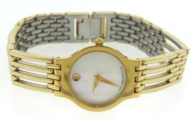 Movedo Esperanza White Mop Dial Watch