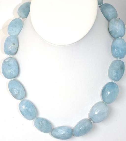 Fabulous Massive 912.8CTW Aquamarine Necklace