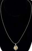 Lovely Opal Necklace in Sterling Silver