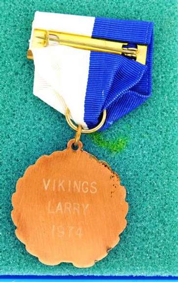 Vintage Baseball Medal & Ribbon
