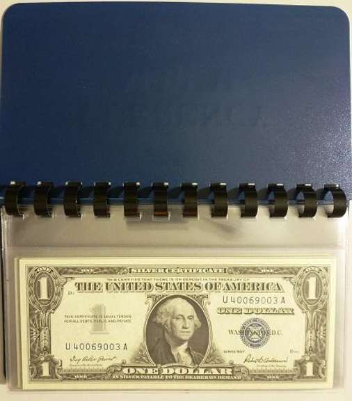 (10) Gem Crisp 1957 $1 Silver Certificates Consecutive Serial Numbers!