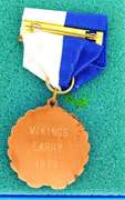 Vintage Baseball Medal & Ribbon