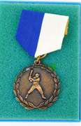 Vintage Baseball Medal & Ribbon