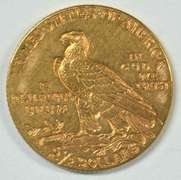Super lovely 1915 US $2.50 Indian Gold Piece