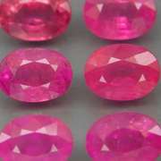 Heated only! 7.02ct natural pinkish red Ruby set