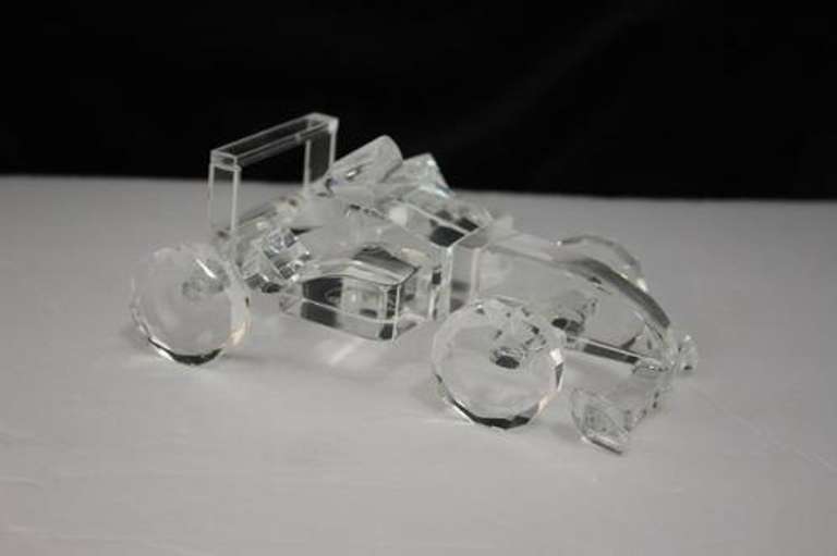 Crystal Large Race Car