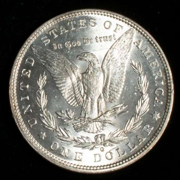 Better Frosty White BU 1880 O Morgan Dollar